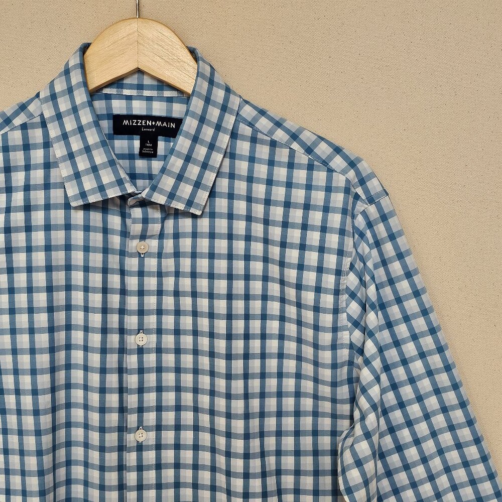 Mizzen+Main Leeward Button Down Trim Fit L